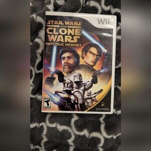 Star Wars The Clone Wars for WII